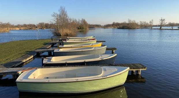 Electroboats at Zuideinde Harbour